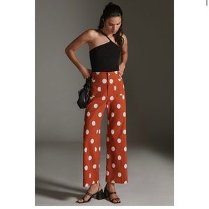 Anthropologie Colette Cropped Wide-Leg Pant by Maeve